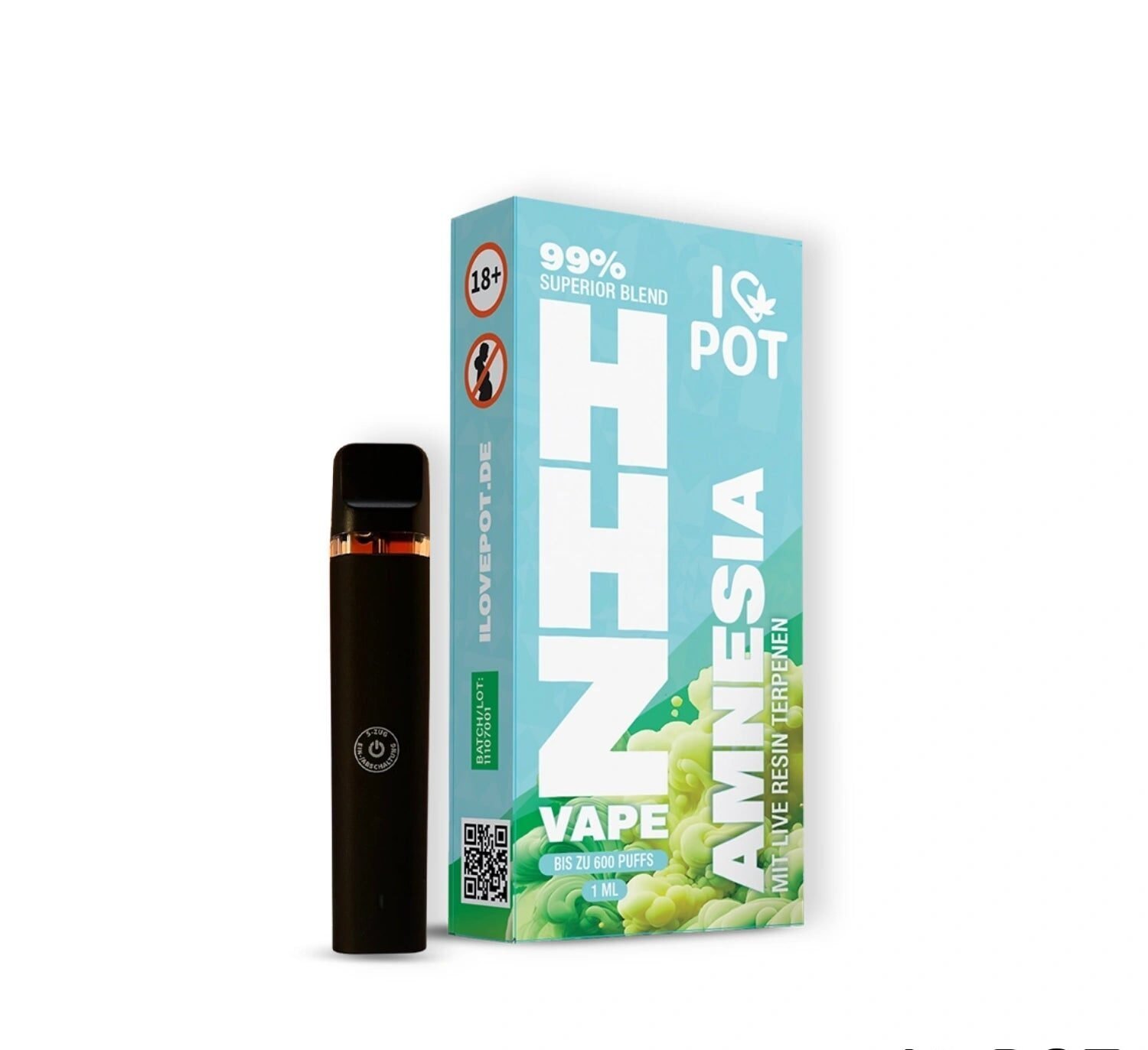 HHZ Vape Pen 95% – Amnesia