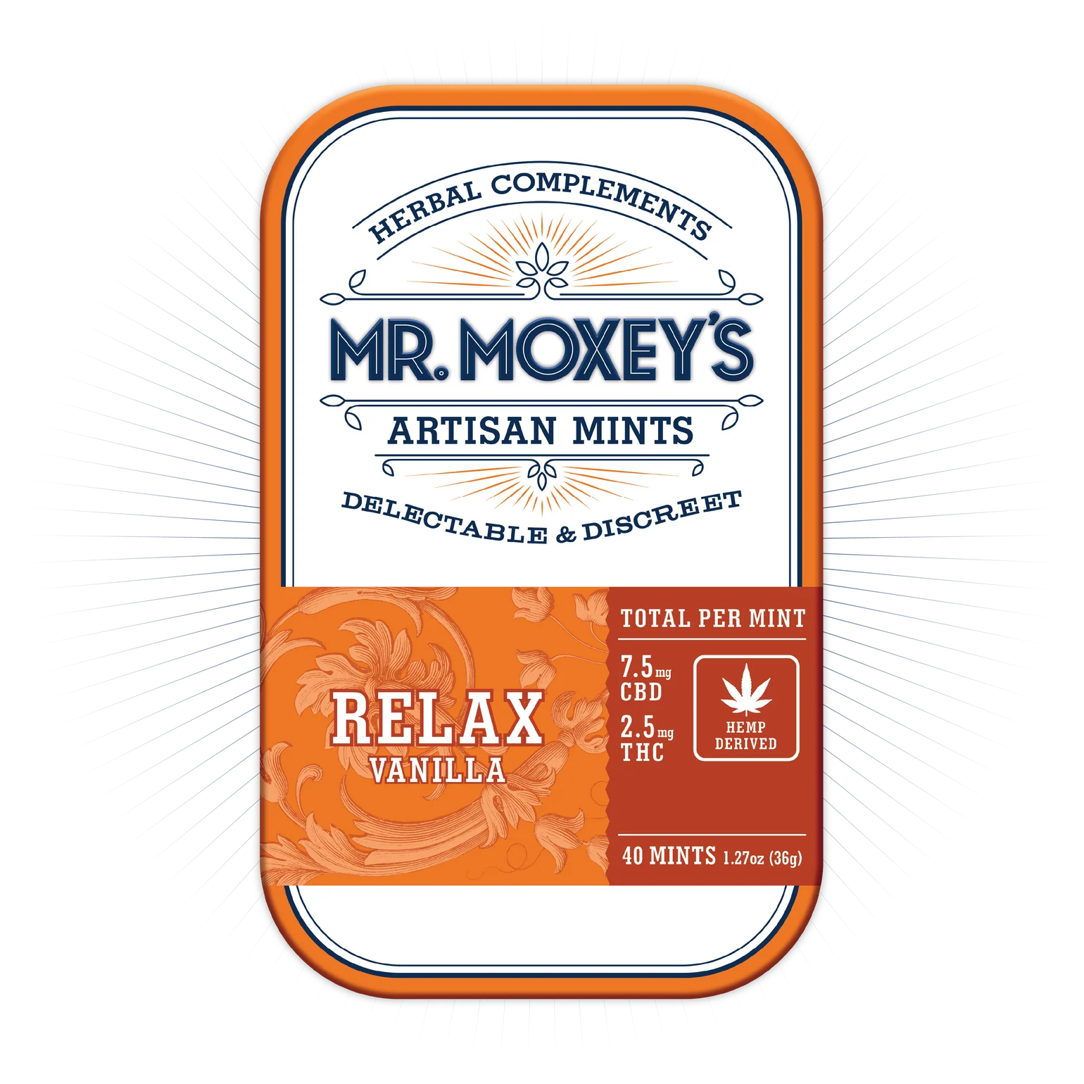 Mr. Moxey's Relax Vanilla Mints UK